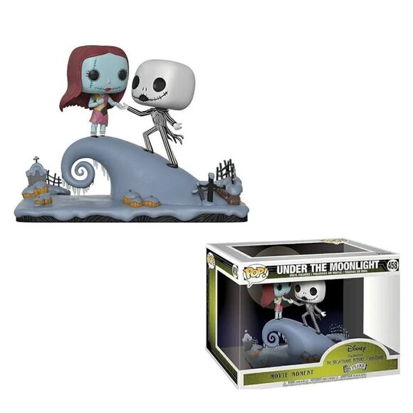 Funko POP! Movie Moment: Nightmare Before Christmas - Jack and Sally On The Hill - Picture 1 of 7